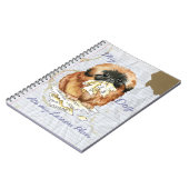 Mein Pekingese Ate my Lessingplan Notizblock (Linke Seite)