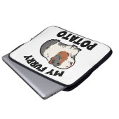 Mein Pelztier, Guinea Laptopschutzhülle (Vorne Knopf)