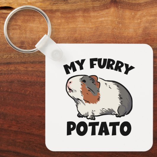 Mein Pelztier, Guinea Schlüsselanhänger (Vorderseite)