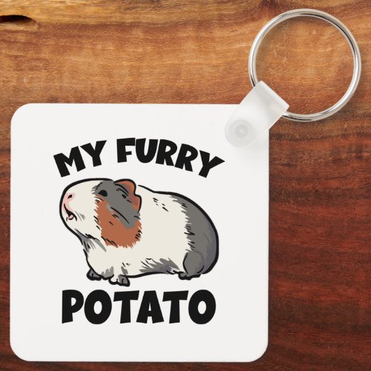 Mein Pelztier, Guinea Schlüsselanhänger (Rückseite)