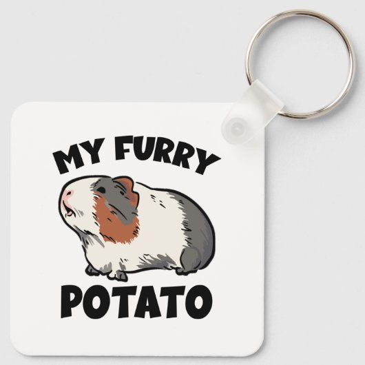 Mein Pelztier, Guinea Schlüsselanhänger (Rückseite)