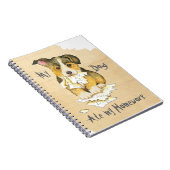 Mein Pembroke Welsh Corgi Ate meine Hausaufgaben Notizblock (Rechte Seite)