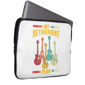 Mein Pensionsplan Electric Gitarre Musical String Laptopschutzhülle (Vorne Rechts)