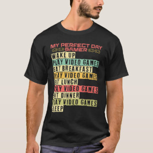 Mein perfekter Gamer Video Game Gamer T-Shirt