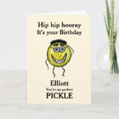 Mein perfekter Geburtstag Karte (Vorderseite)