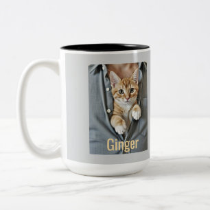 Mein perfekter Katzendaddy, Zweifarbige Tasse