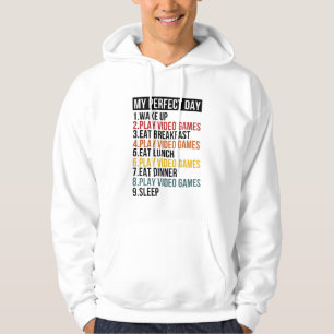 Mein perfekter Tag für Videospiele Hoodie