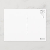 Mein perfekter Tag - positives Denken 2a Postkarte (Rückseite)