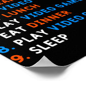 Mein perfekter Tag Poster (Ecke)