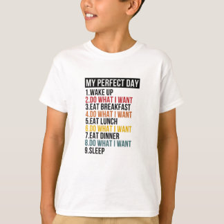 Mein perfekter Tag Retirement Party T-Shirt