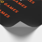 Mein perfekter Tag - Videospiele Geschenkpapier (Ecke)