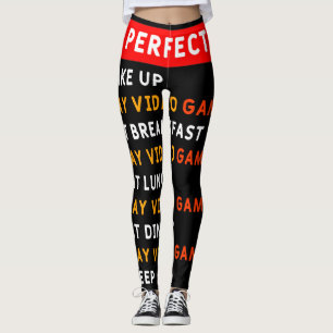 Mein perfekter Tag - Videospiele Leggings