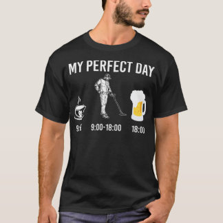 Mein perfekter Tageskaffee-Metall-Detektor T-Shirt