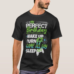 Mein perfektes 17. Geburtstag 17 Jahre Junge Girl T-Shirt