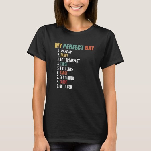 Mein perfektes Day-Tarot T-Shirt (Vorderseite)
