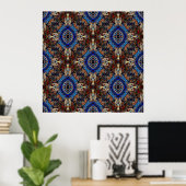 Mein persischer Rug...... Poster (Heimbüro)