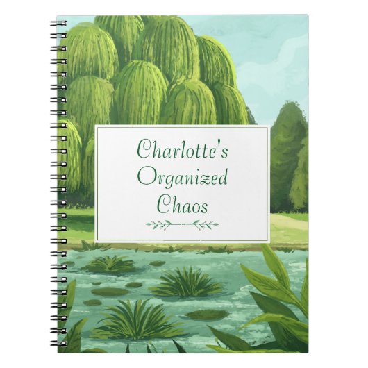 Mein Personalisierter Planer für das organisierte Notizblock (Vorderseite)