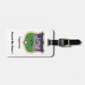 Mein Personalisierter Tipperary Landkreis ID Tag Gepäckanhänger (Vorderseite horizontal)