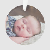 Mein Personalisierter Weihnachtsschmuck Ornament (Vorderseite)