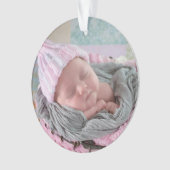 Mein Personalisierter Weihnachtsschmuck Ornament (Vorderseite)