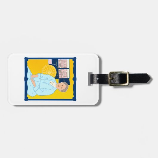 Mein persönlicher Bookmobile Gepäckanhänger (Vorderseite horizontal)