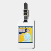 Mein persönlicher Bookmobile Gepäckanhänger (Vorderseite vertikal)