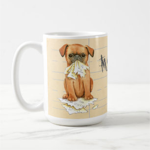 Mein Petit Brabancon Ate Meine Hausaufgaben Kaffeetasse