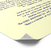 Mein Pfarrer Poster (Ecke)