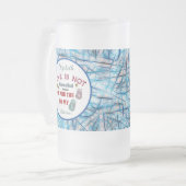 Mein Pfeffer zu deiner Salz-Liebe Mattglas Bierglas (Vorderseite Links)