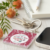 Mein Pfeffer zu deiner Salz-Liebe Schlüsselanhänger (Vorderseite rechts)