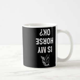Mein Pferd ist ein schönes Pferd auf dem Langlauf- Kaffeetasse