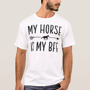 Mein Pferd ist meine BESTE FREUNDIN - Reiten über T-Shirt