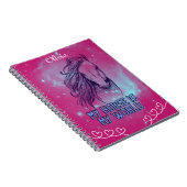 Mein Pferd ist meine Magenta Notizblock (Rechte Seite)