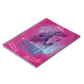 Mein Pferd ist meine Magenta Notizblock (Linke Seite)