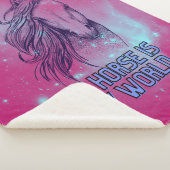 Mein Pferd ist meine Magenta Sherpadecke (3/4)