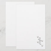 Mein Pferd überzieht mich Briefpapier (Vorne/Hinten)