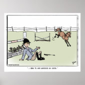 Mein Pferd verlegt Poster (Vorne)