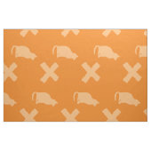 Mein Pfirsichkatzenmonogramm Stoff (Fat Quarter (45,7 x 55,9 cm))