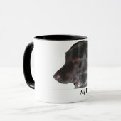 Mein pfui, 11 Unze-Wecker-Tasse Tasse (Vorderseite Links)