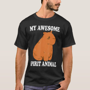 Mein Phantastischer Geist Animal Capybaras Capybar T-Shirt