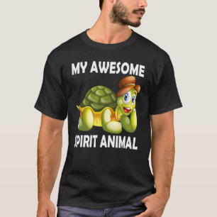 Mein Phantastischer Geist Tierschildkröte Niedlich T-Shirt