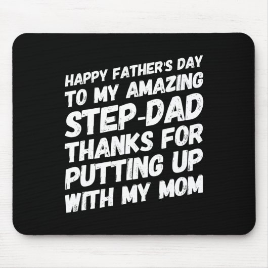 Mein Phantastischer Step-Papa danke, dass er mit m Mousepad (Vorne)