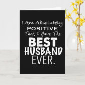 ***MEIN PHANTASTISCHER UND BESTER HUSBAND*** GEBUR KARTE (Gelbe Blume)