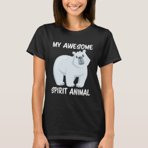 Mein Phantastisches Geisttier ist ein Polarbär T-Shirt