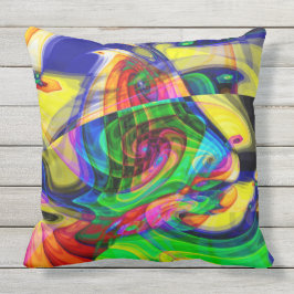 Mein Picasso Fraktal Wurfs-Kissen Kissen Für Draußen