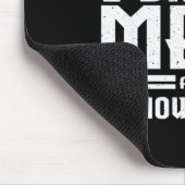 Mein Pion-Rauchfleisch ist perfekt Mousepad (Ecke)