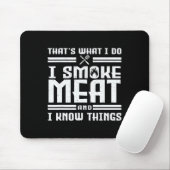 Mein Pion-Rauchfleisch ist perfekt Mousepad (Mit Mouse)