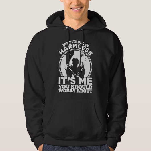 Mein Pitbull Hoodie (Vorderseite)