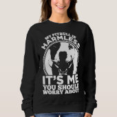 Mein Pitbull Sweatshirt (Vorderseite)