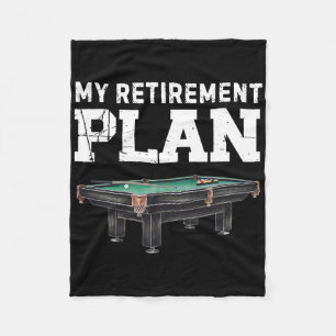 Mein Plan für die Vintage Nutzung Pool Player Funn Fleecedecke